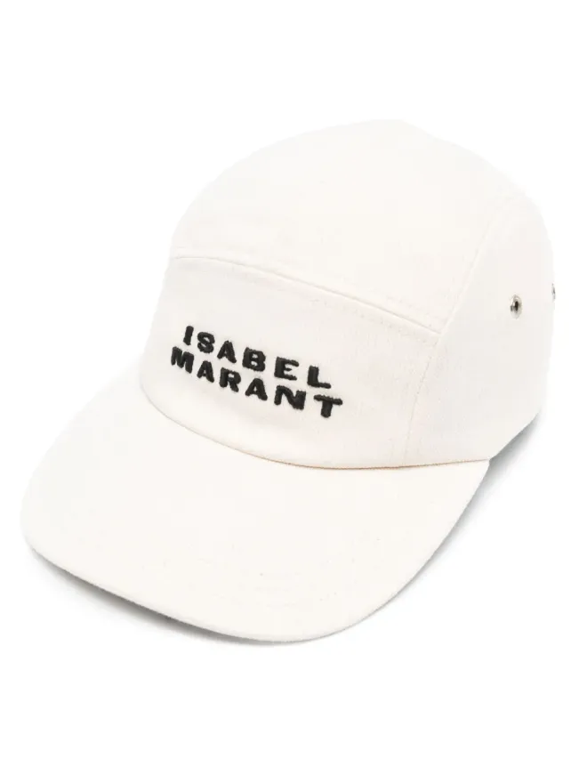 Isabel Marant ISABEL MARANT Tedji ロゴ刺繍ベースボールキャップの商品画像