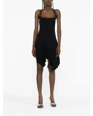 Blumarine レースアップ アシンメトリック ショートドレス - サムネイル2