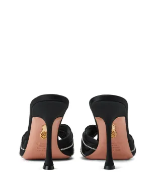 Aquazzura アトリエ スエード サンダル - ブラック - サムネイル3