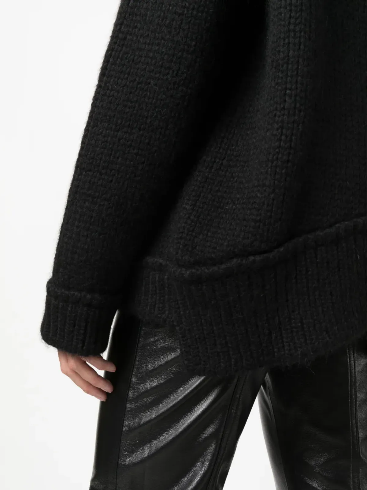 TOM FORD Vネック プルオーバー ジャンパー - ブラック - 画像5