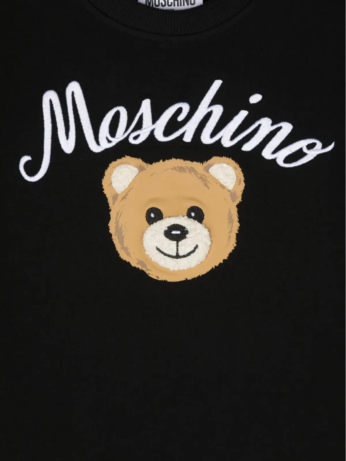 Moschino Kids ロゴプリントのフリルドレス - 画像3