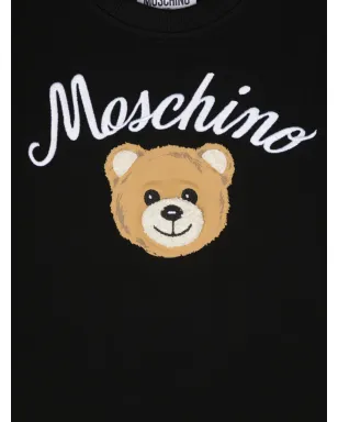 Moschino Kids ロゴプリントのフリルドレス - サムネイル3