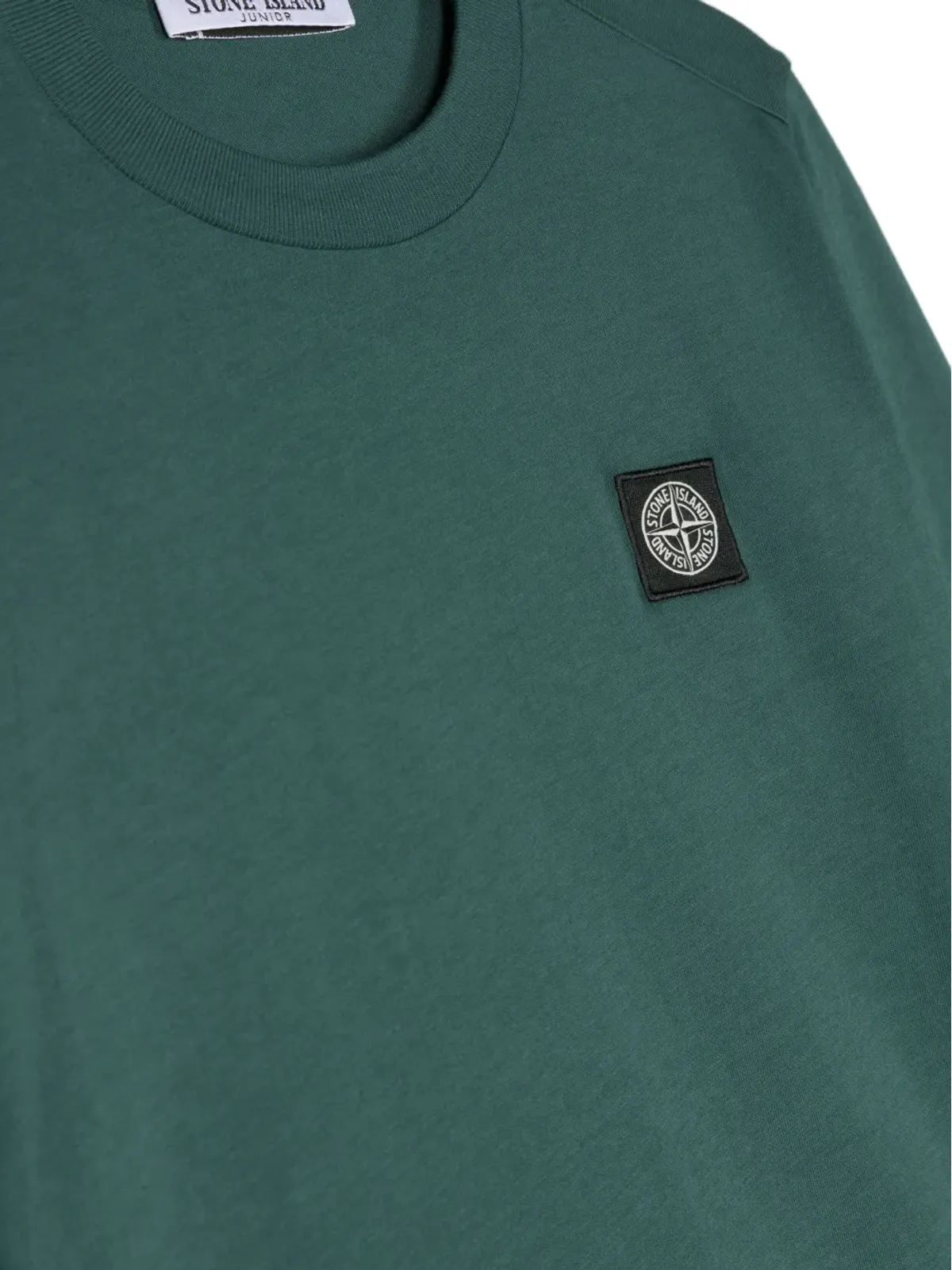 Stone Island Junior コンパスパッチ ロングスリーブTシャツ - 画像3