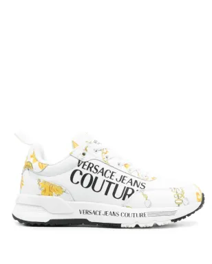 Versace Jeans Couture バロック柄 ローカットスニーカー - White - サムネイル1