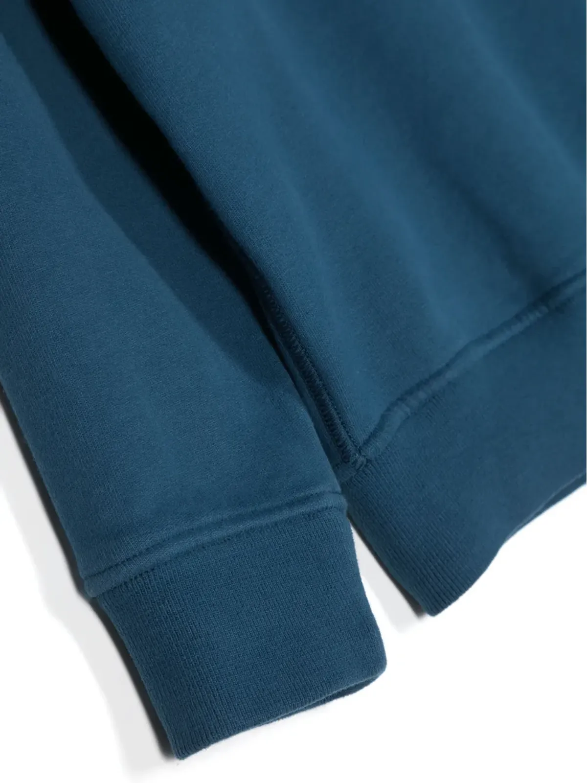 Stone Island Junior Compassバッジ コットン スウェットシャツ ブルー - 画像3