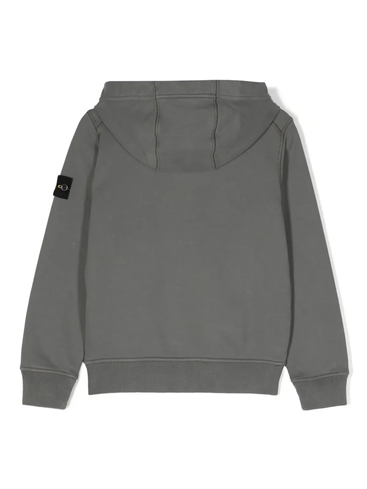 Stone Island Junior コンパスバッジ ジップアップ パーカー - Grey - 画像2