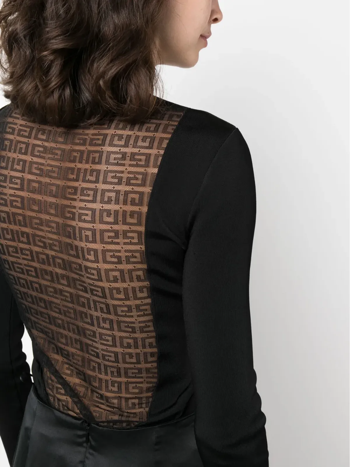 Givenchy 長袖ラウンドネックTシャツ - Black - 画像5