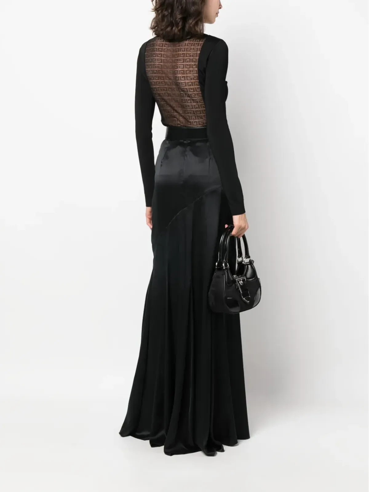 Givenchy 長袖ラウンドネックTシャツ - Black - 画像2