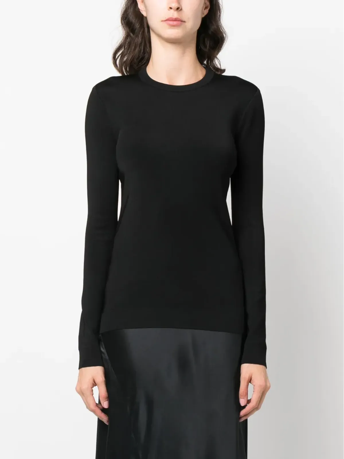Givenchy 長袖ラウンドネックTシャツ - Black - 画像3