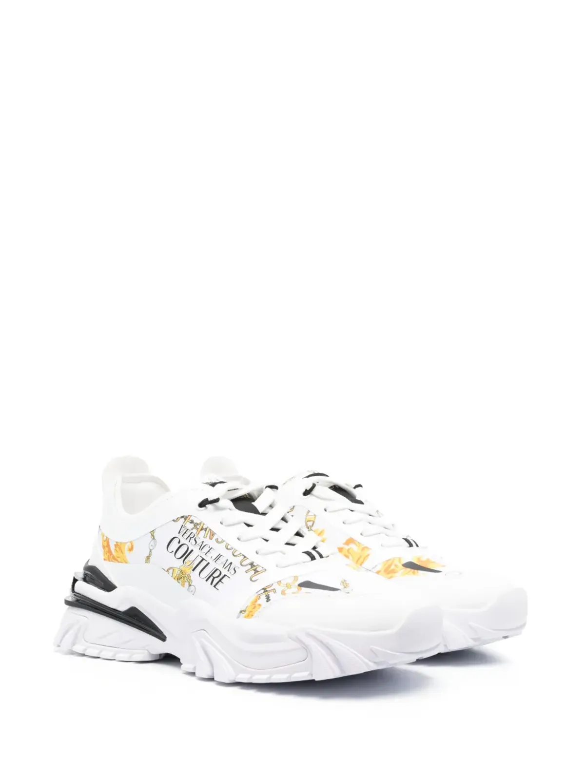 Versace Jeans Couture Baroccoflageプリント ロー・トップスニーカー - 画像2