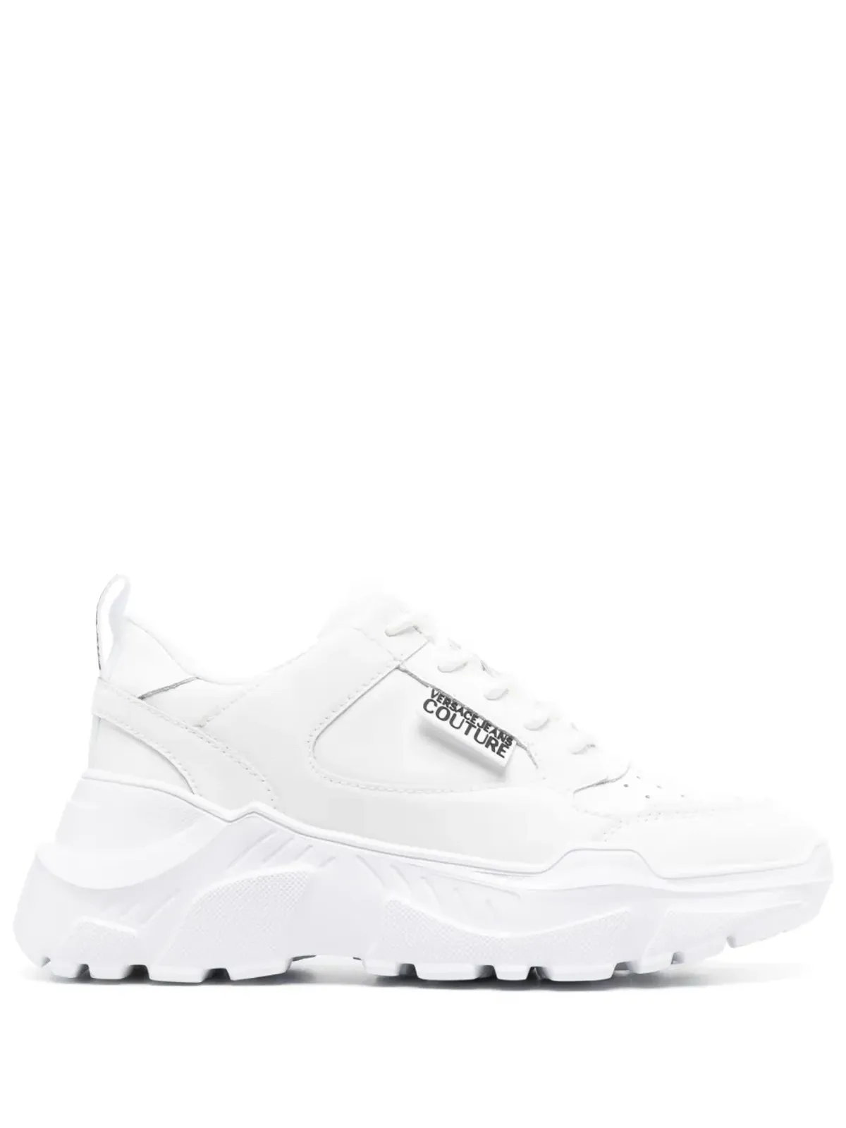 Versace Jeans Couture ロゴパッチ ローカットスニーカー - 画像1