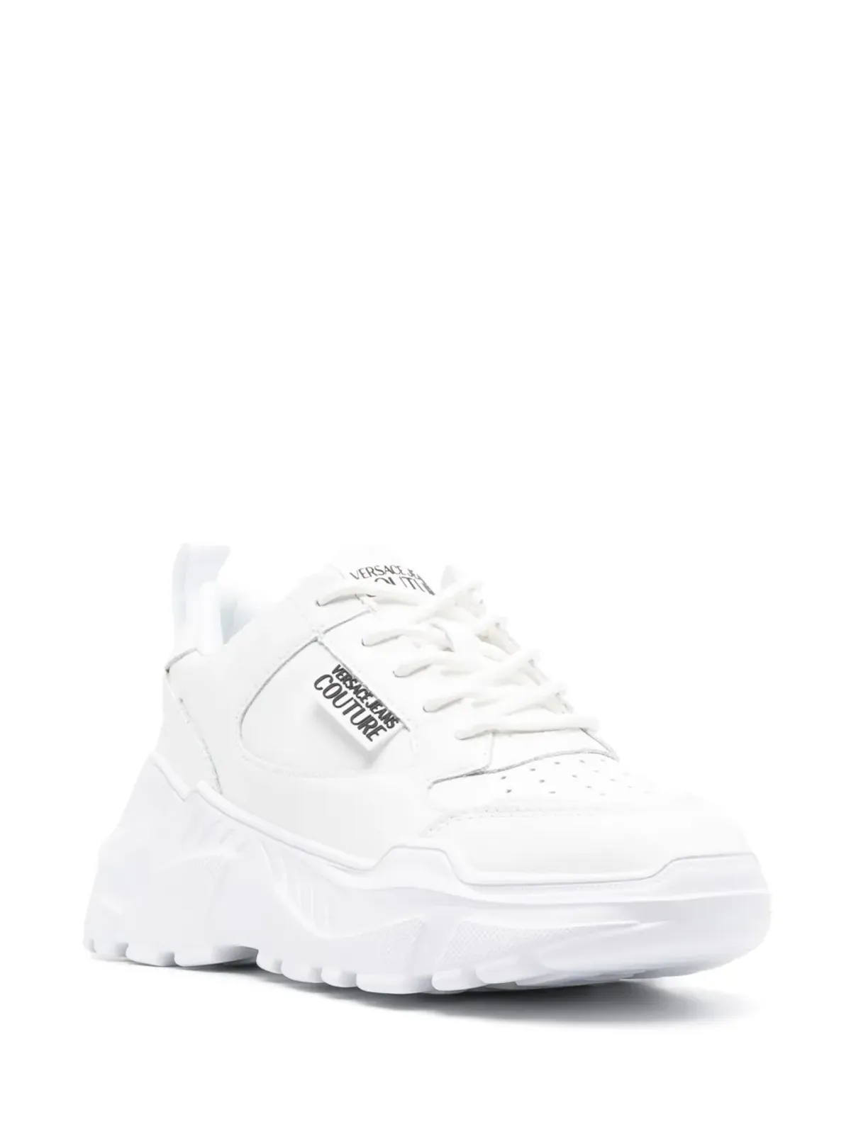 Versace Jeans Couture ロゴパッチ ローカットスニーカー - 画像2
