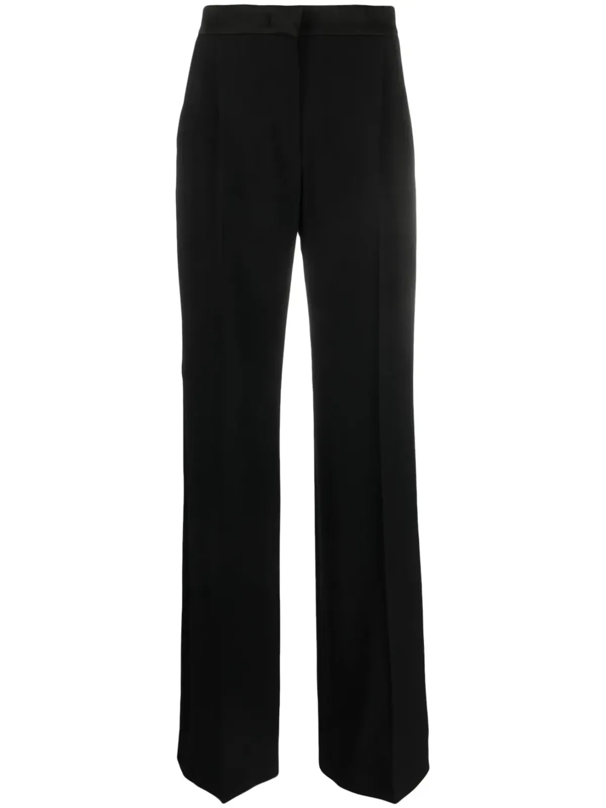 Alberta Ferretti テーラードカット ワイドレッグパンツ - ブラック - 画像1