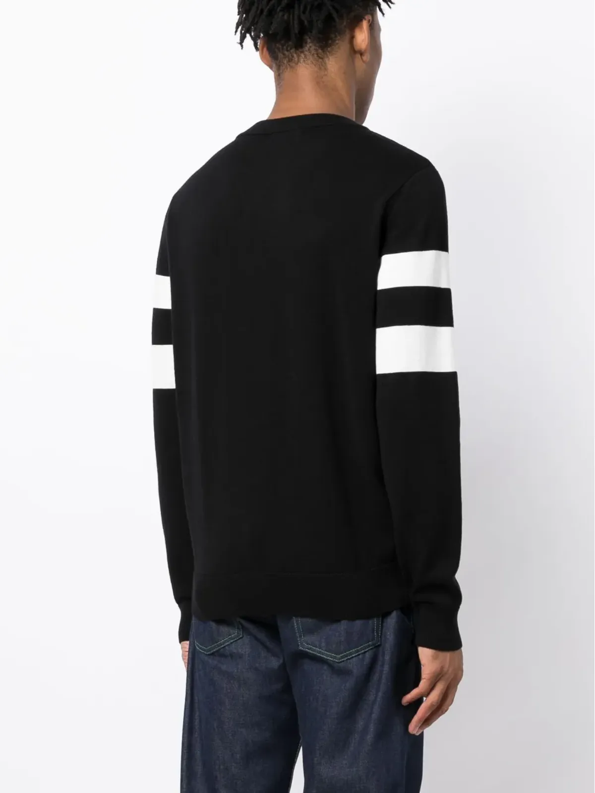 Fred Perry リンガー刺繍コットン スウェットシャツ - 画像4