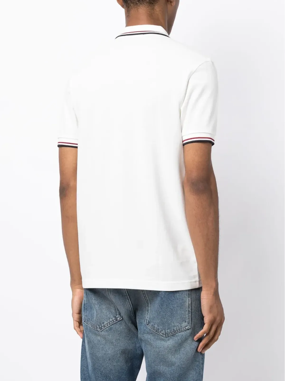 Fred Perry コントラストトリム コットン ポロシャツ - 画像4