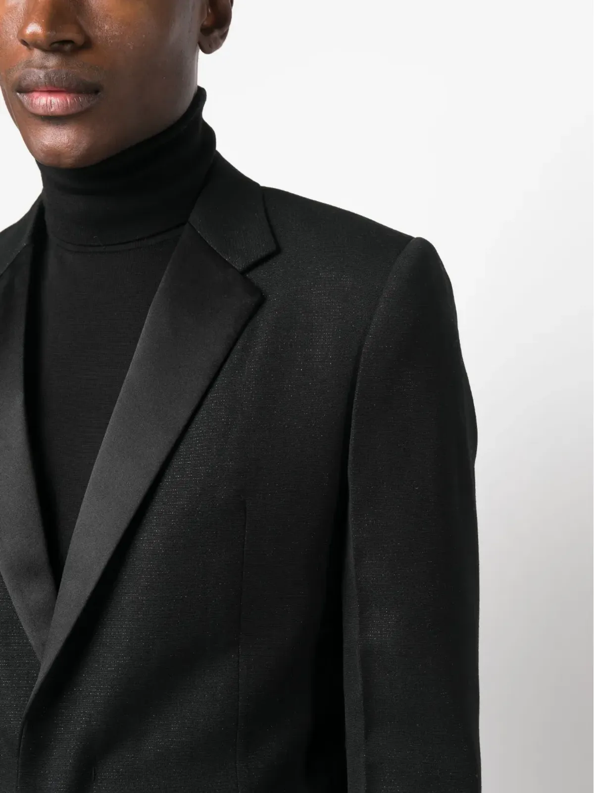 Givenchy シングルブレスト ウールブレザー ブラック - 画像5