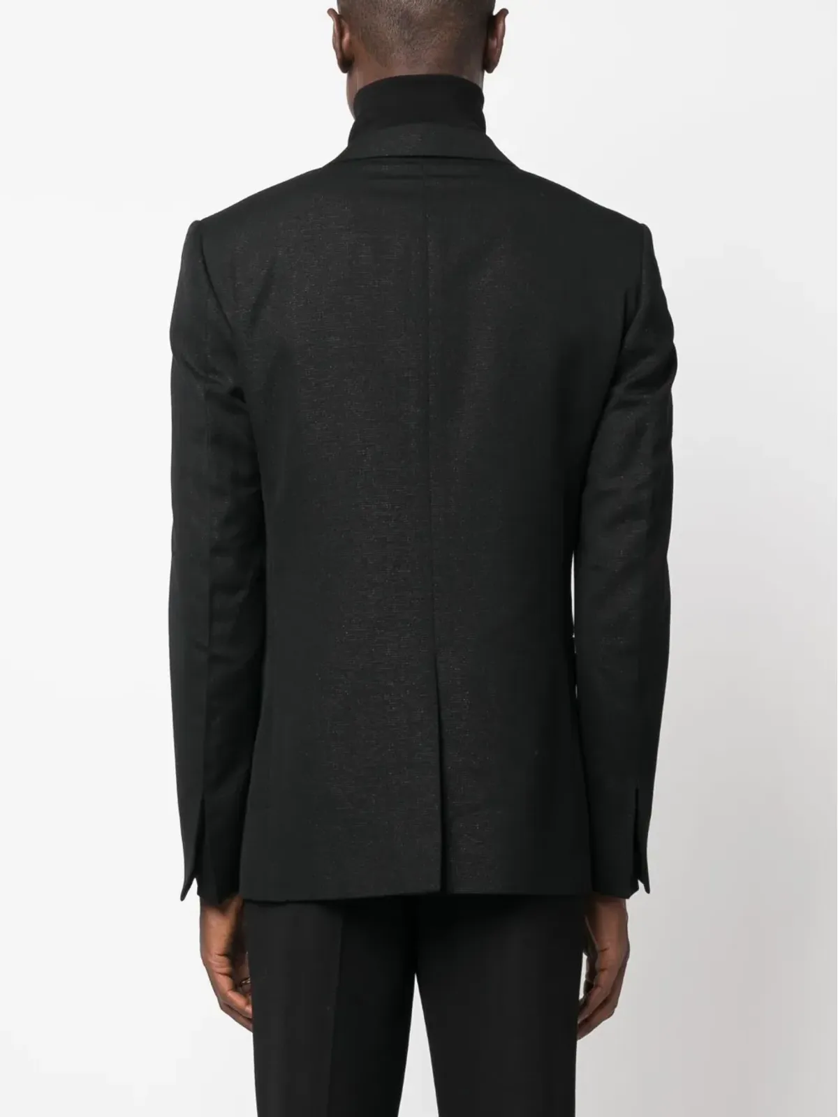 Givenchy シングルブレスト ウールブレザー ブラック - 画像4