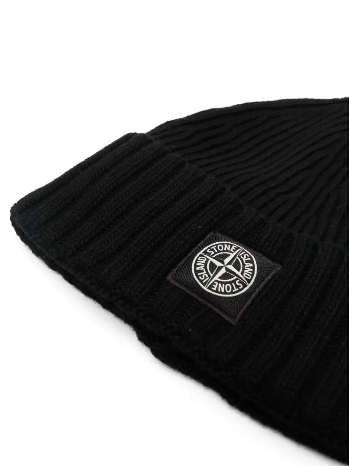 Stone Island Junior コンパスモチーフのニット帽 - 画像2