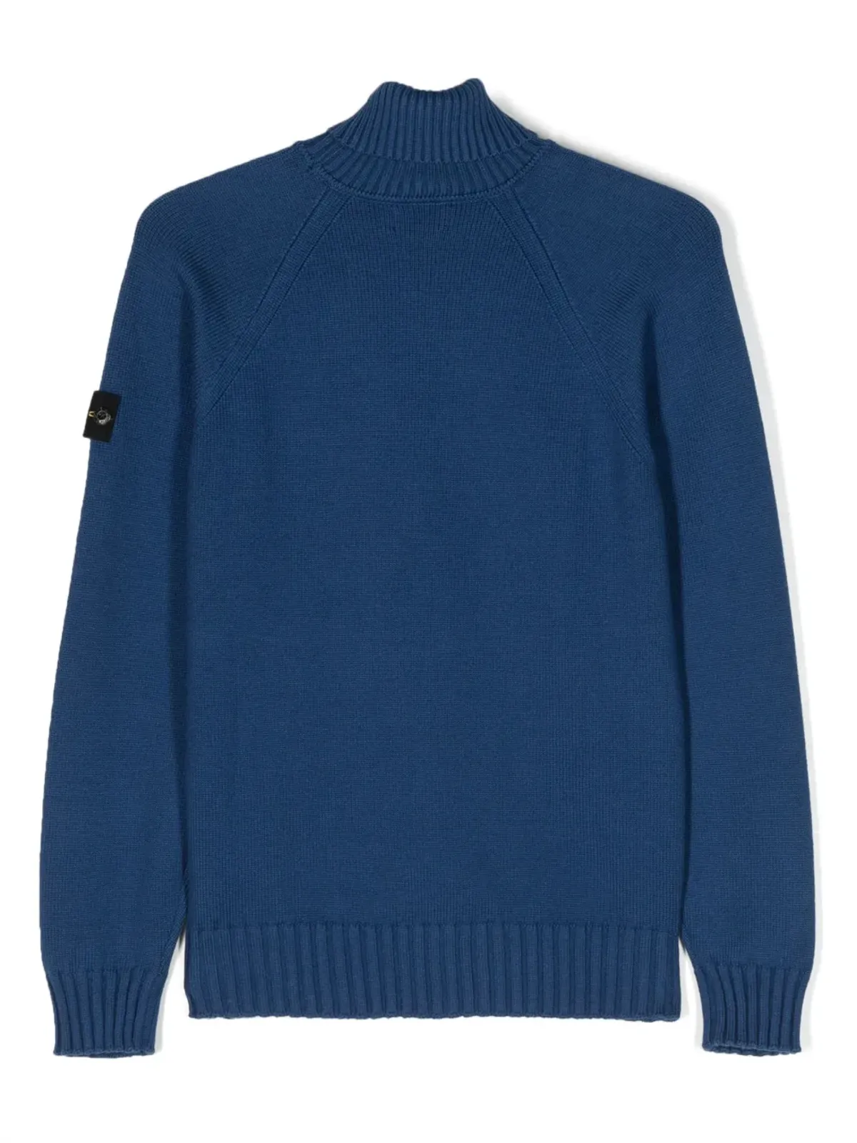Stone Island Junior コンパスモチーフ ロールネック ジャンパー - ブルー - 画像2
