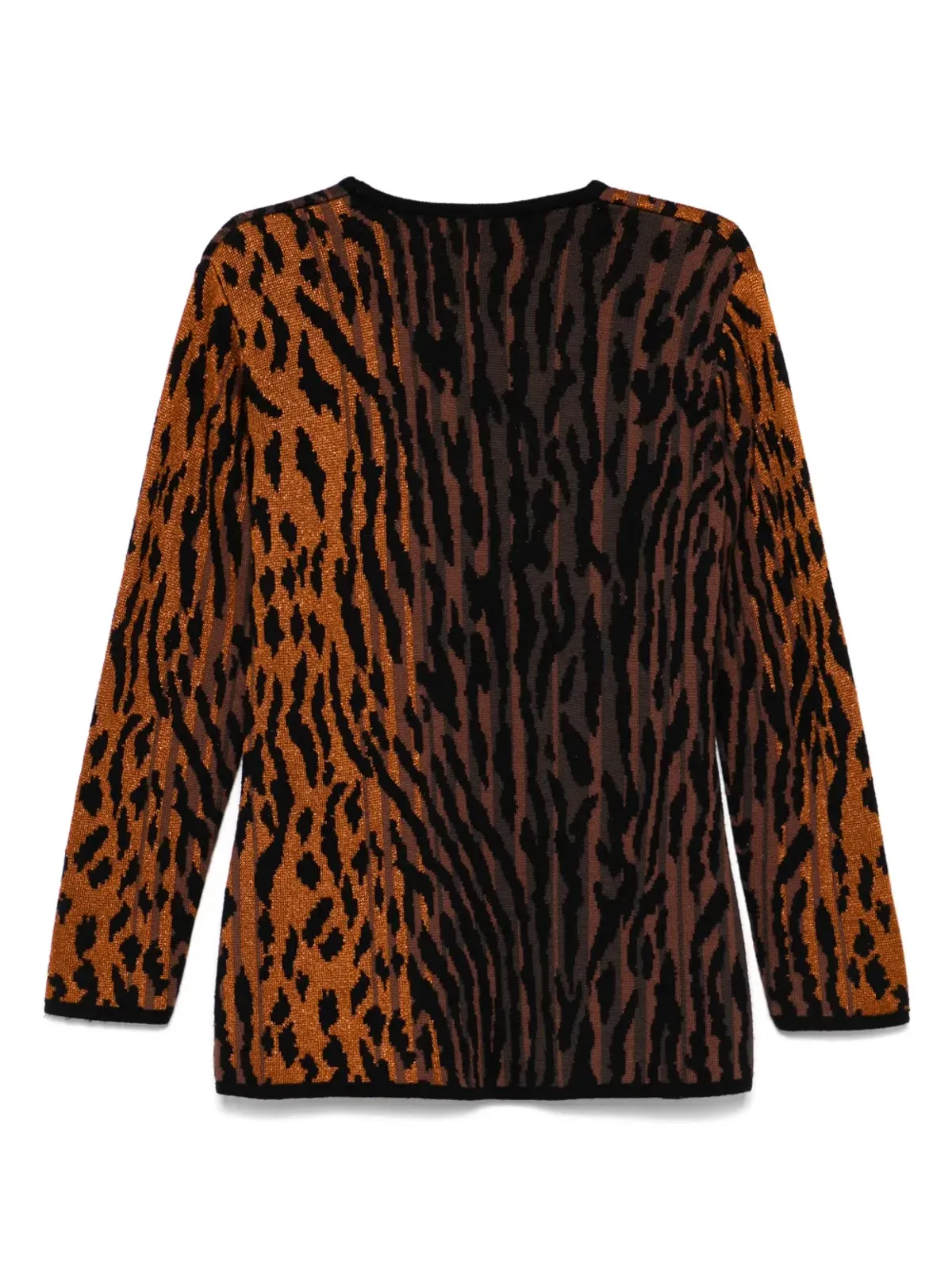 Saint Laurent Pre-Owned 1990年代ジャカードセーター - 画像2