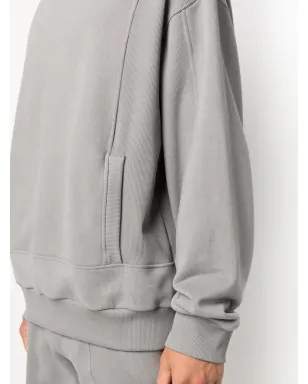 STYLAND クルーネック コットンフリース スウェットシャツ - サムネイル5