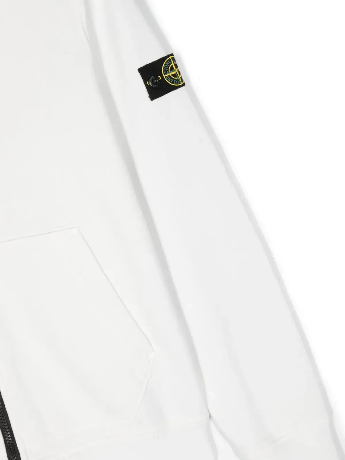Stone Island Junior コンパスモチーフ フード付きジャケット - 画像3
