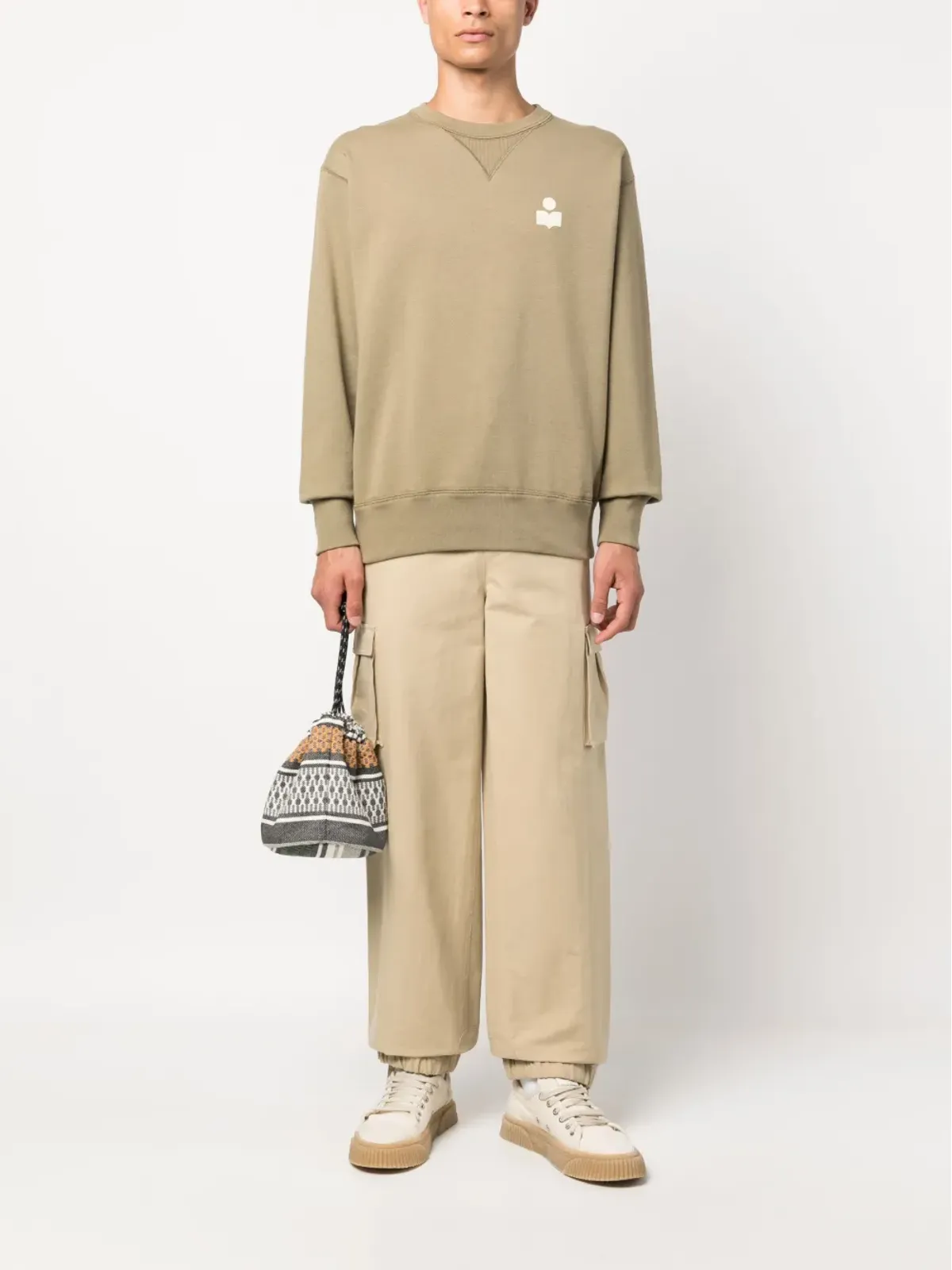 MARANT Mike ロゴプリント スウェットシャツ - 画像2