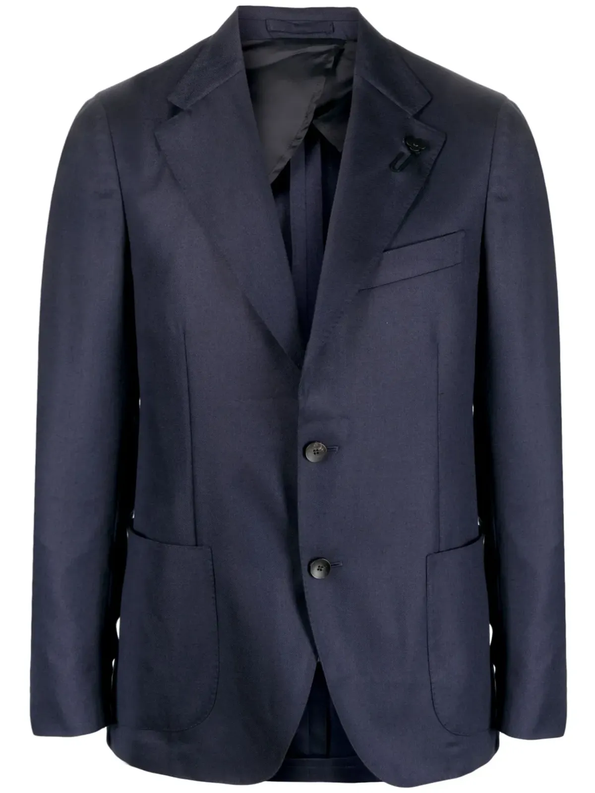 Lardini ブローチディテール シングルブレスト ブレザー - 画像1