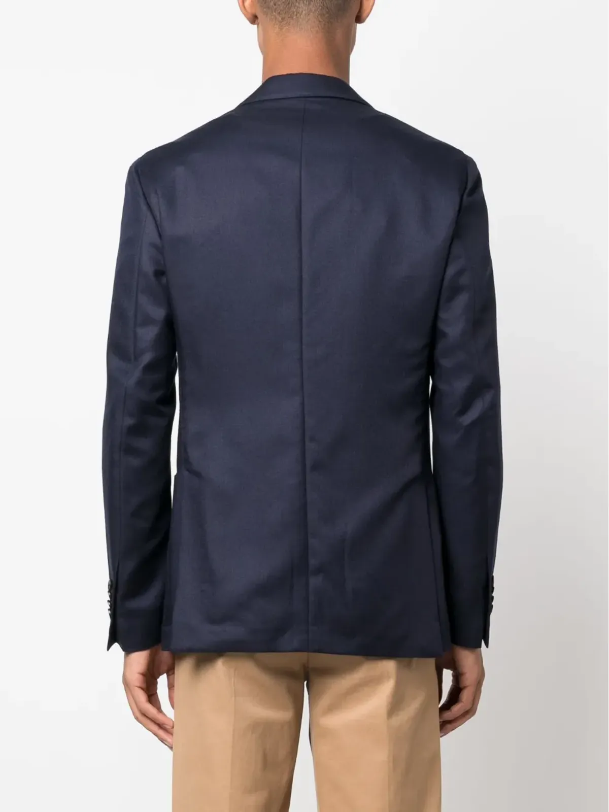 Lardini ブローチディテール シングルブレスト ブレザー - 画像4
