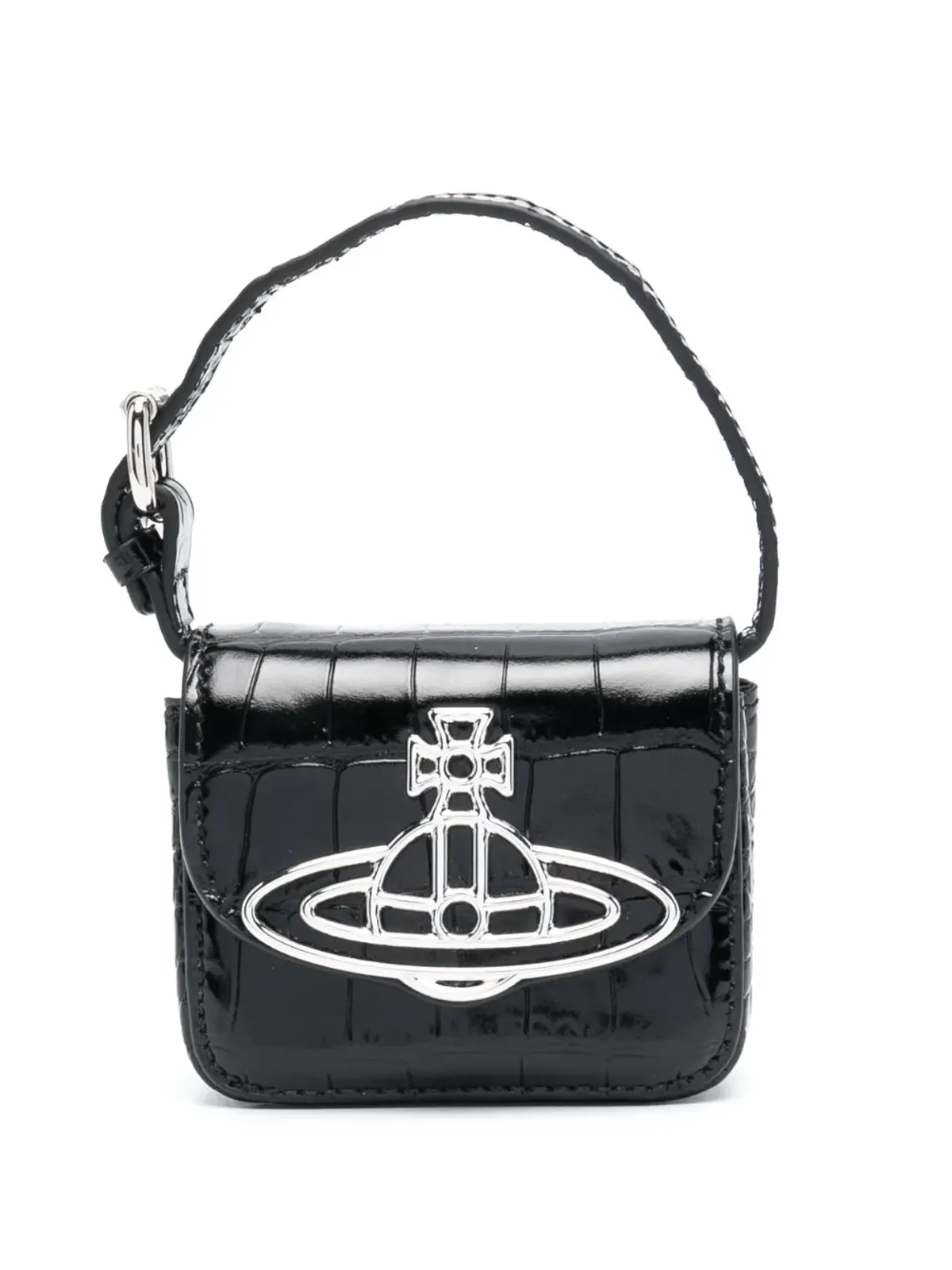 Vivienne Westwood オーブ・プラーク レザー ミニバッグ - 画像1