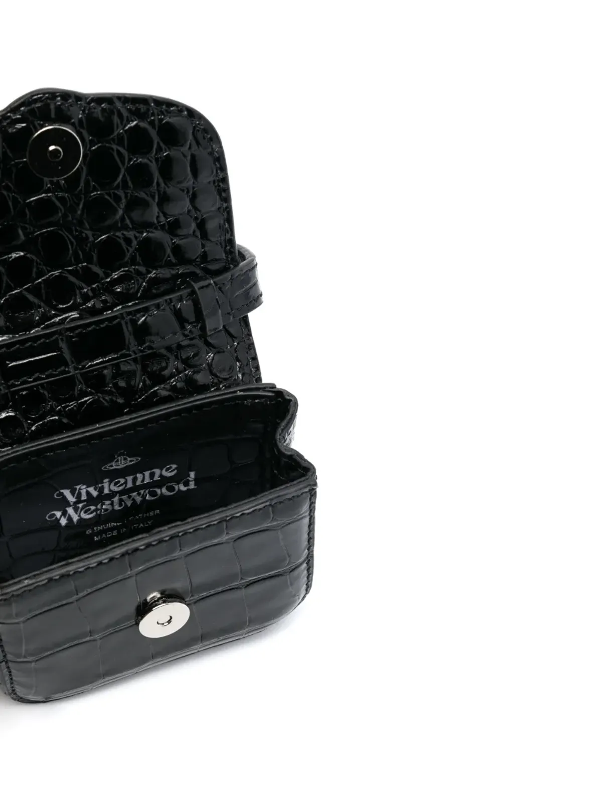 Vivienne Westwood オーブ・プラーク レザー ミニバッグ - 画像5