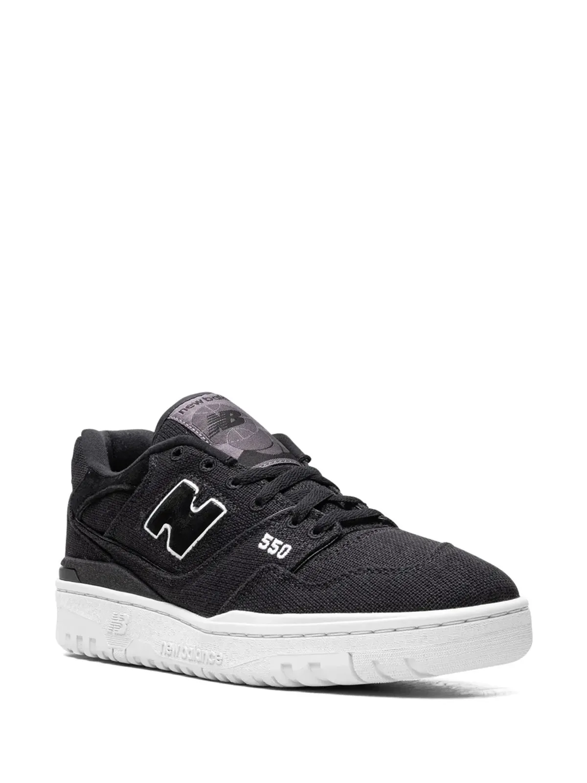 New Balance 550 スエード ローカットスニーカー - ブラック - 画像2