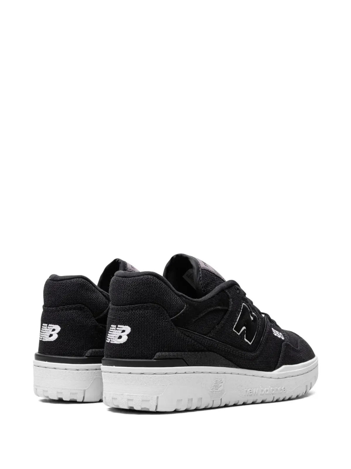 New Balance 550 スエード ローカットスニーカー - ブラック - 画像3