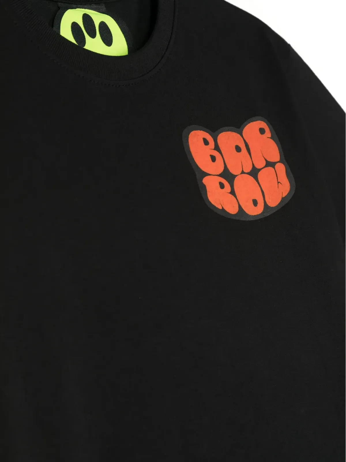 Barrow kids ロゴプリント クルーネック Tシャツ - ブラック - 画像3