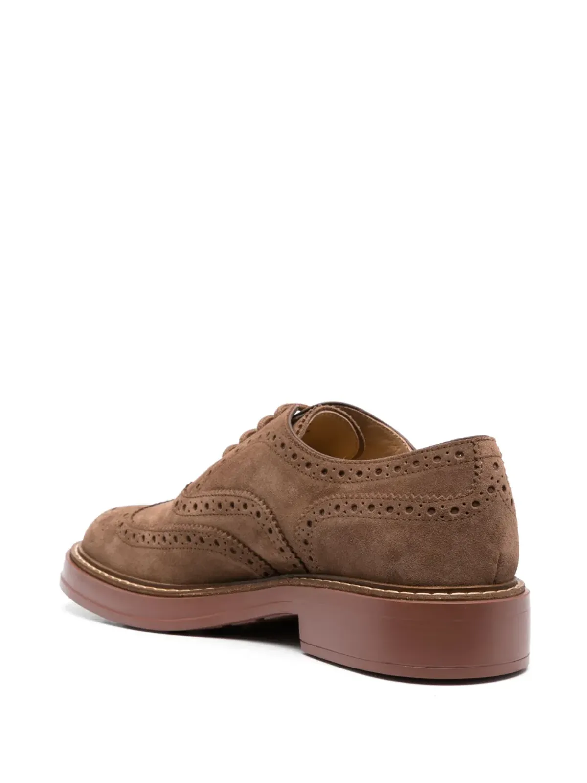 Tod's レースアップ スエード ブローグス - 画像3
