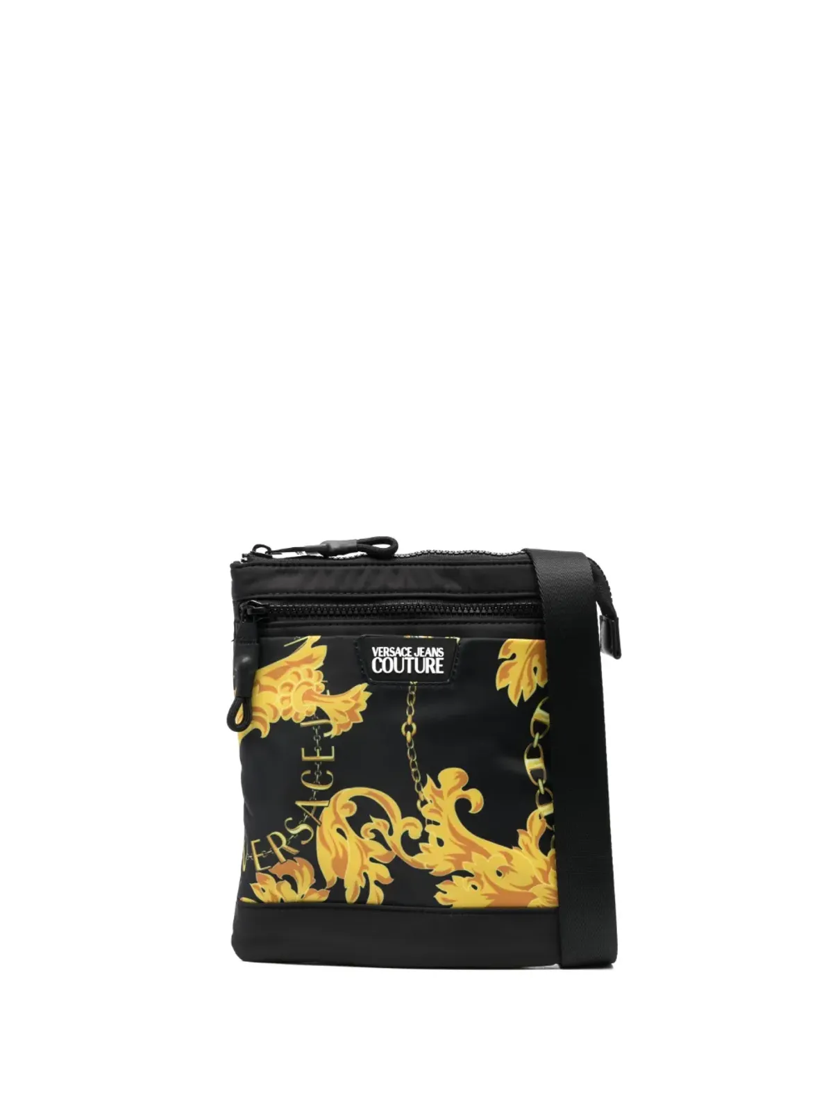 Versace Jeans Couture バロック柄プリント メッセンジャーバッグ - 画像1