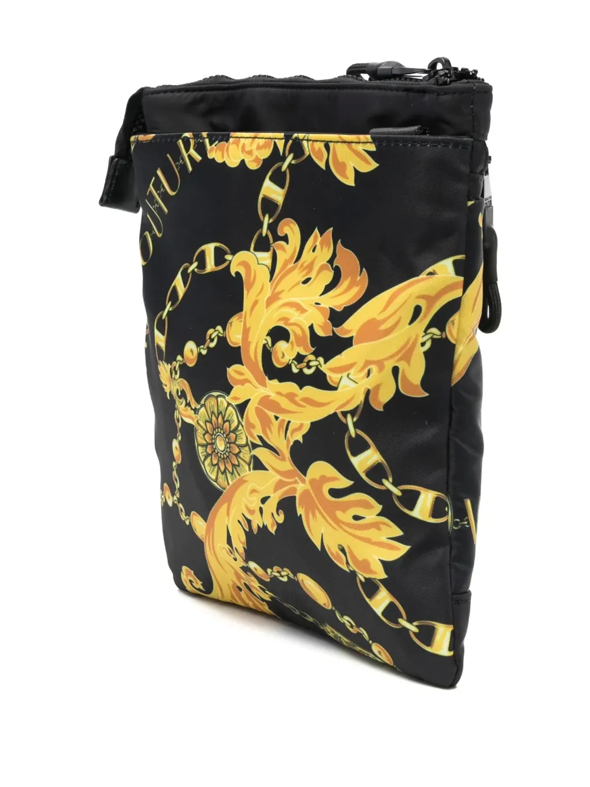 Versace Jeans Couture バロック柄プリント メッセンジャーバッグ - 画像3