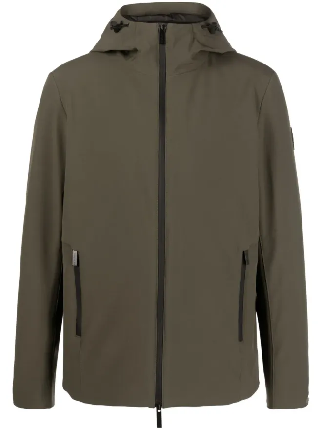 Woolrich Woolrich ロゴパッチジップアップフードジャケットの商品画像