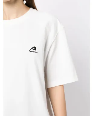 Ader Error 刺繍ロゴ コットン Tシャツ - サムネイル5