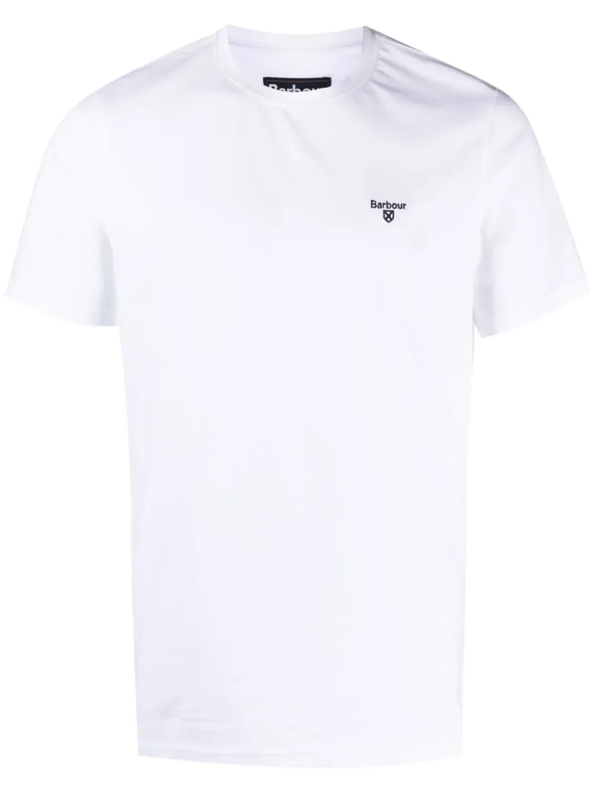 Barbour 刺繍ロゴ入り コットンTシャツ - 画像1