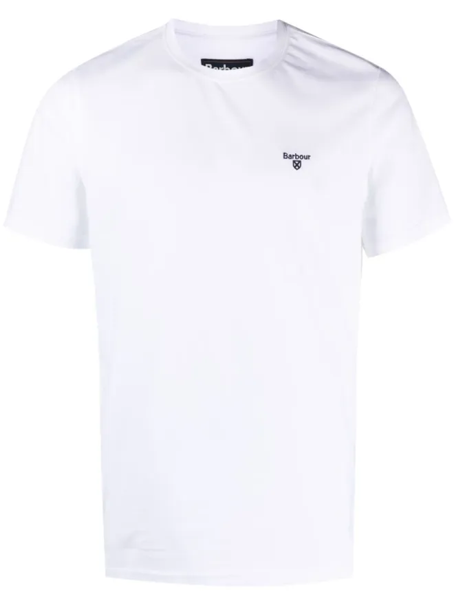 Barbour Barbour 刺繍ロゴ入り コットンTシャツの商品画像