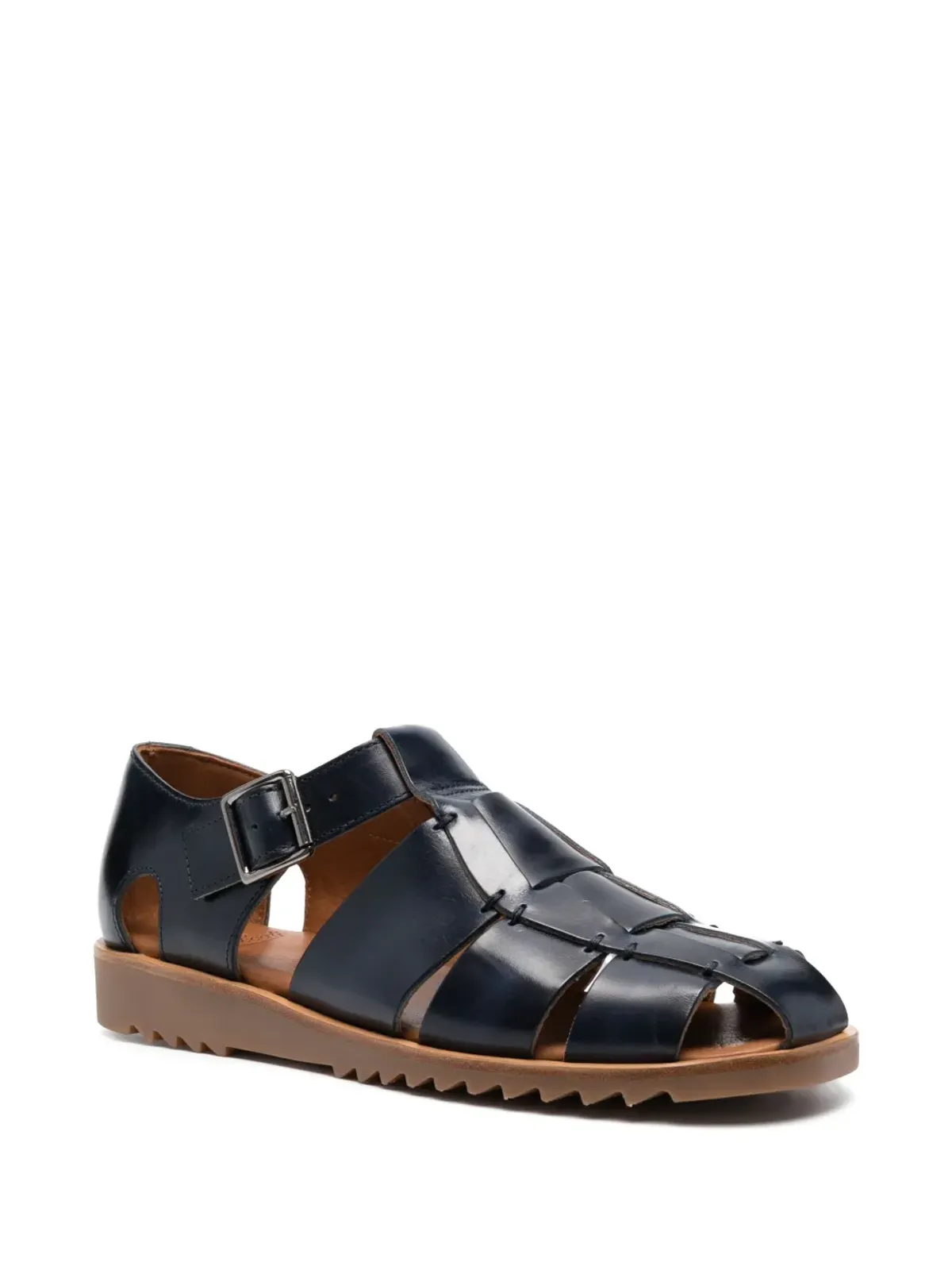 Paraboot バックル留め付きカットアウトサンダル - 画像2