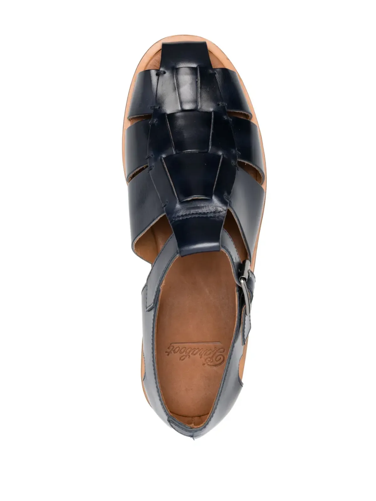 Paraboot バックル留め付きカットアウトサンダル - 画像4