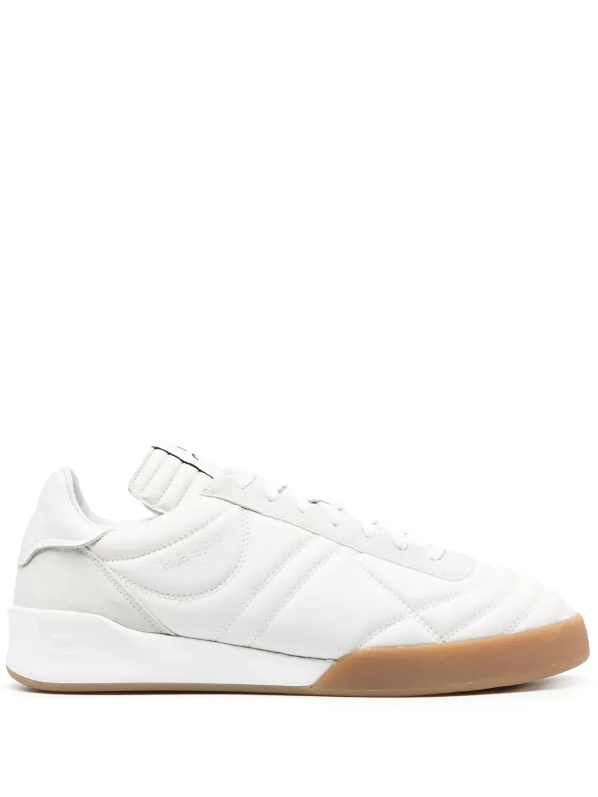Courrèges ロー・トップ レザー スニーカー - ホワイト - 画像1