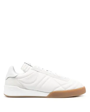 Courrèges ロー・トップ レザー スニーカー - ホワイト - サムネイル1