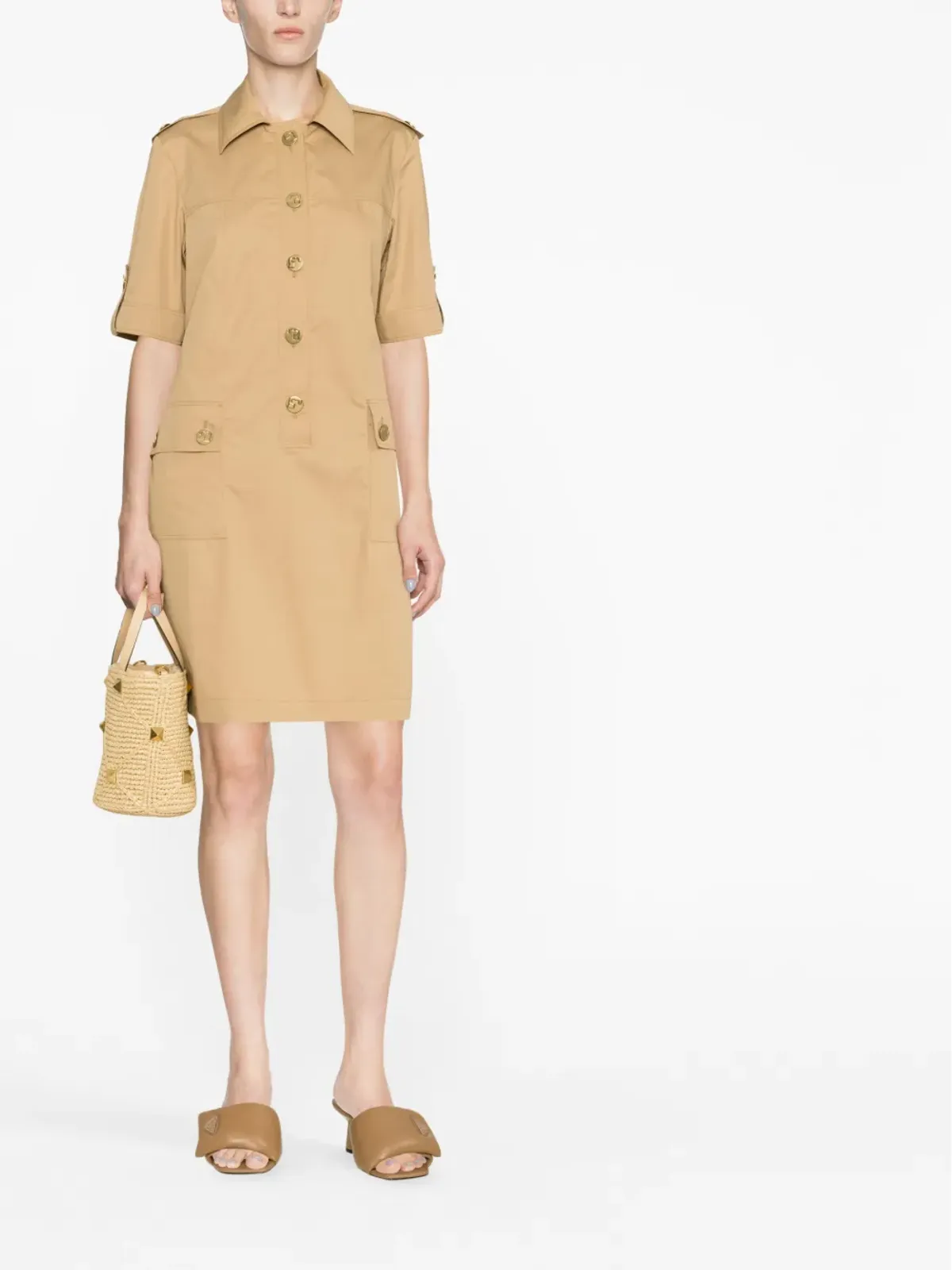 Tory Burch キャンプミニドレス - 画像2
