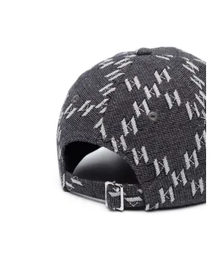 Karl Lagerfeld K/Monogram ジャカードキャップ - ブラック - サムネイル2