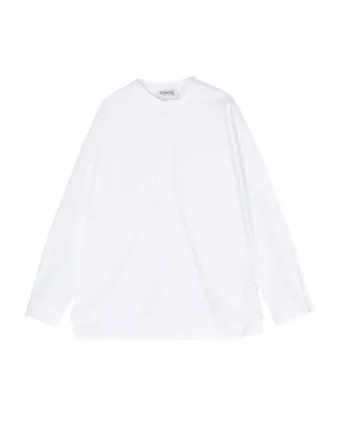 DONDUP KIDS 長袖コットンシャツ ホワイト - サムネイル1