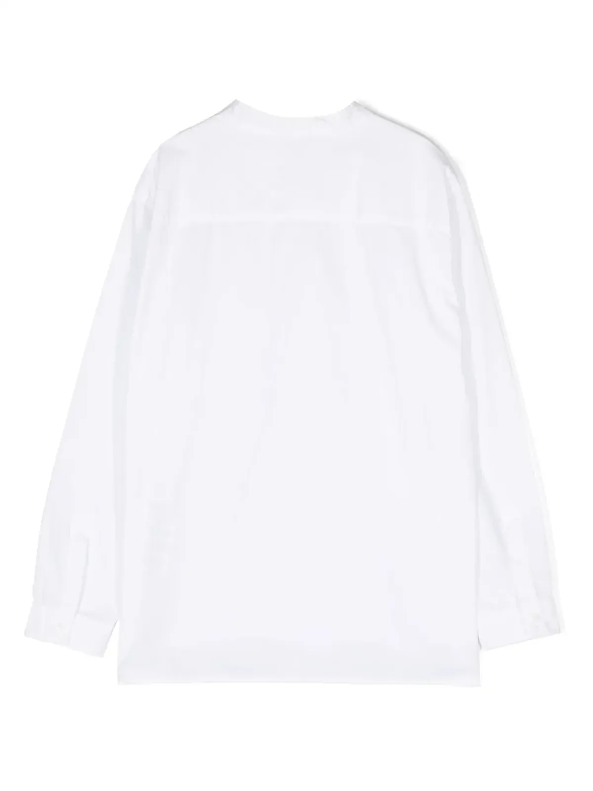 DONDUP KIDS 長袖コットンシャツ ホワイト - 画像2