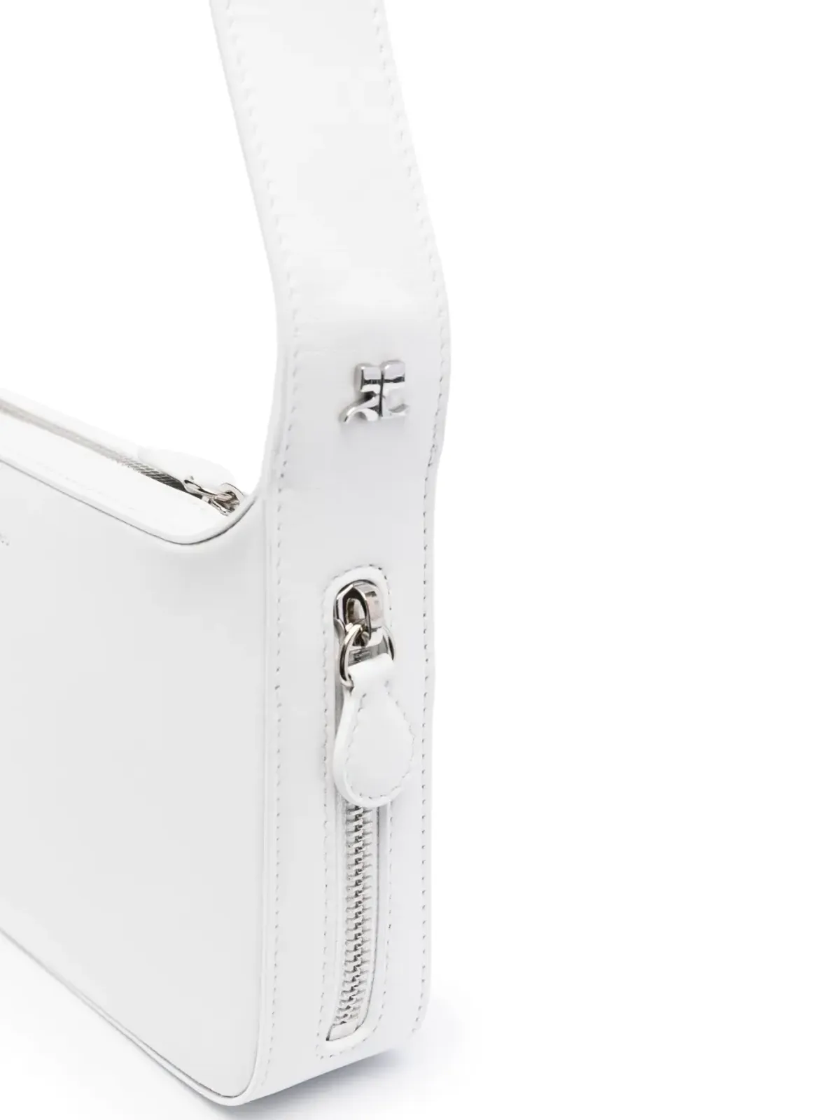 Courrèges ジップファスナー付きショルダーバッグ - 画像4